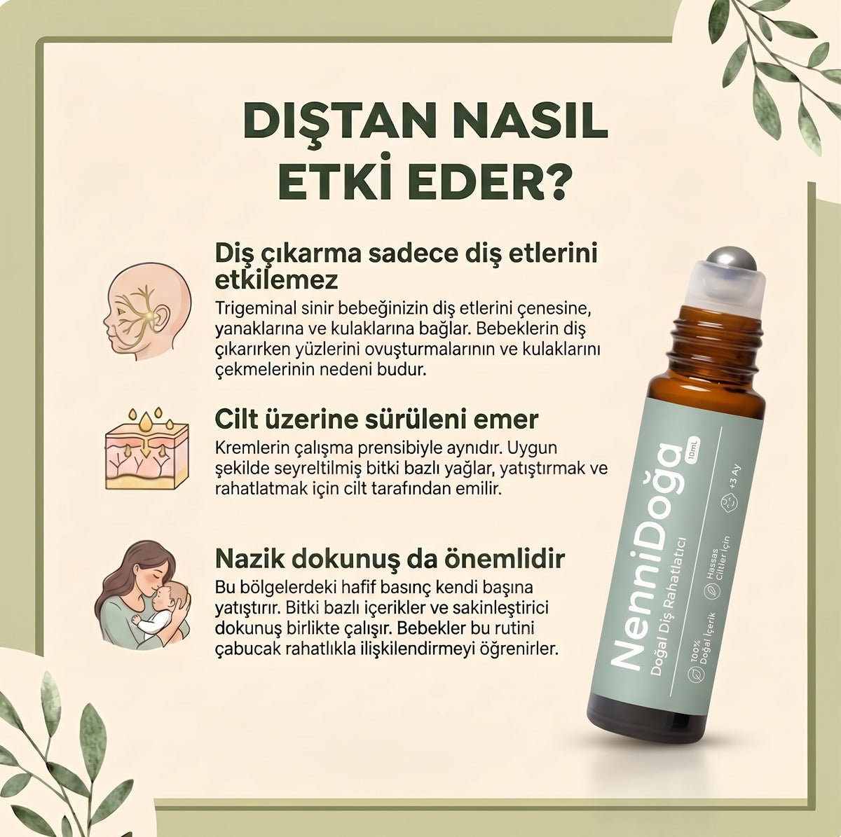 NenniDoğa Diş Rahatlatıcı Roll-on