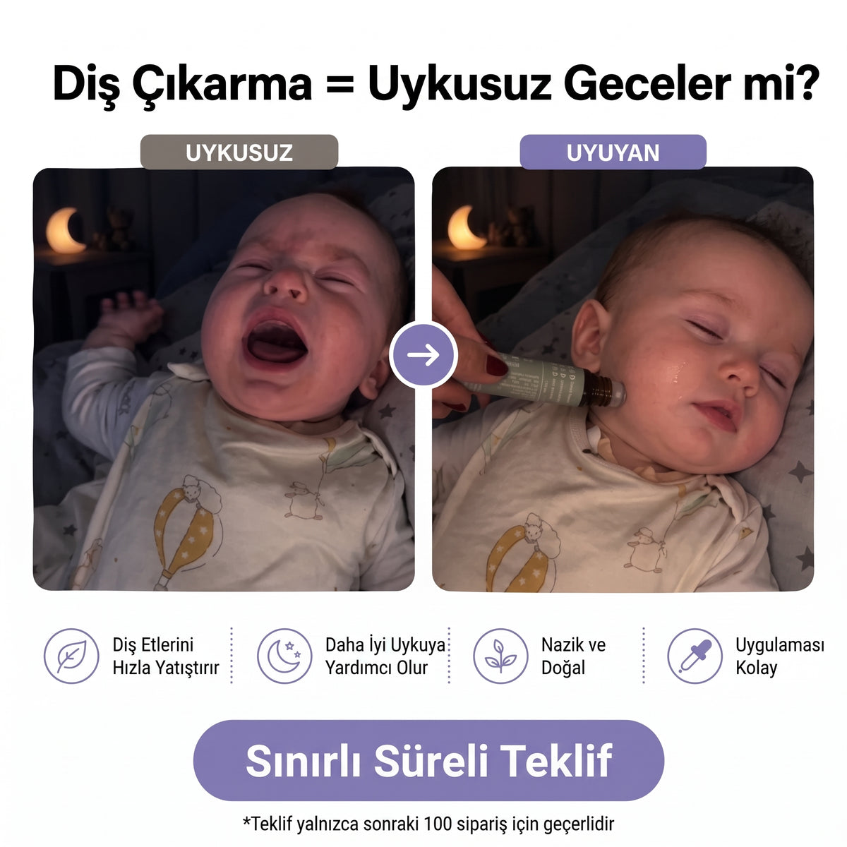 NenniDoğa Diş Rahatlatıcı Roll-on